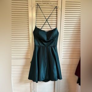 Dark Green Short Formal/Homecoming Dress